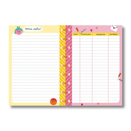 Cuaderno de tareas: The Happy Gang