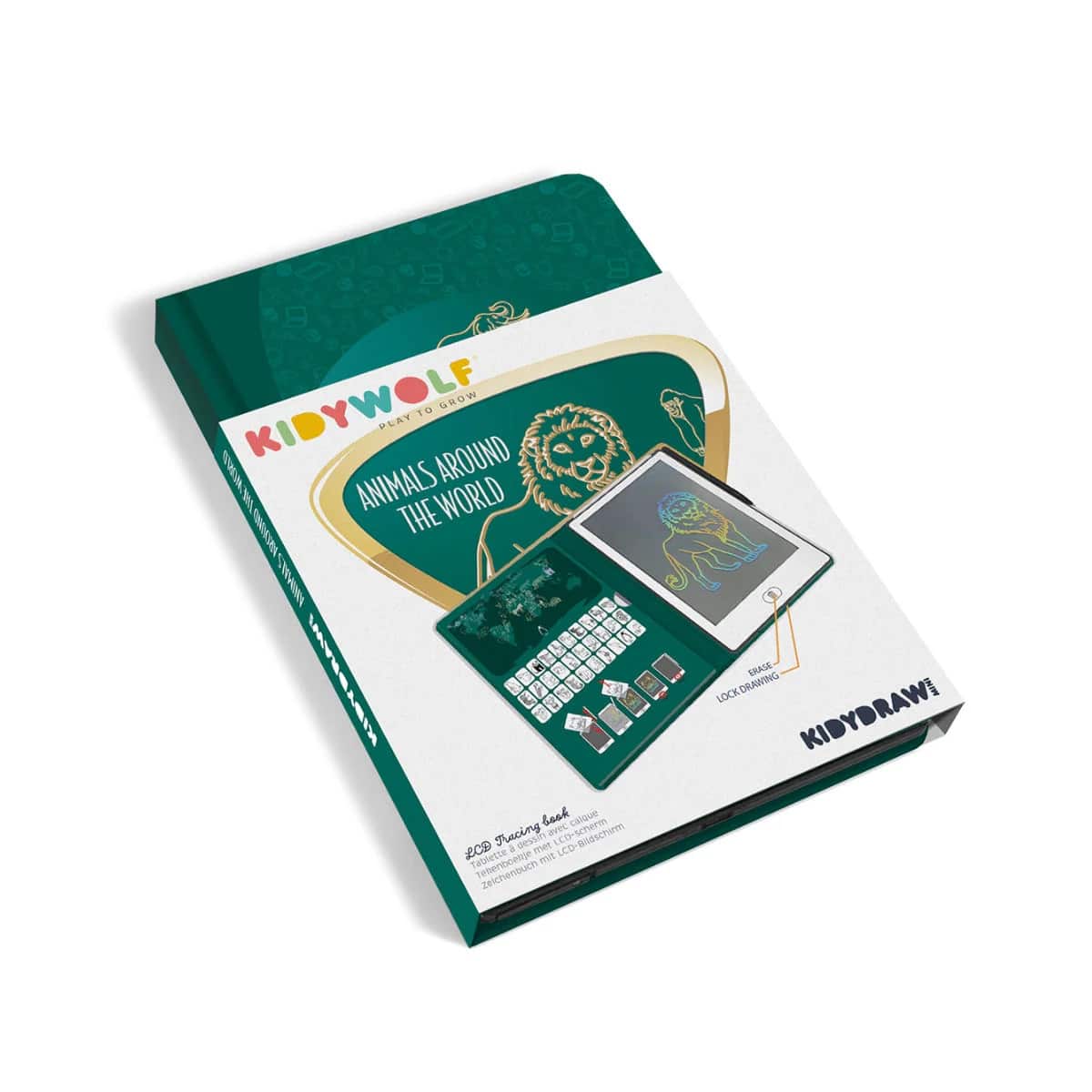 Tablet de desenho - Animais ao Redor do Mundo