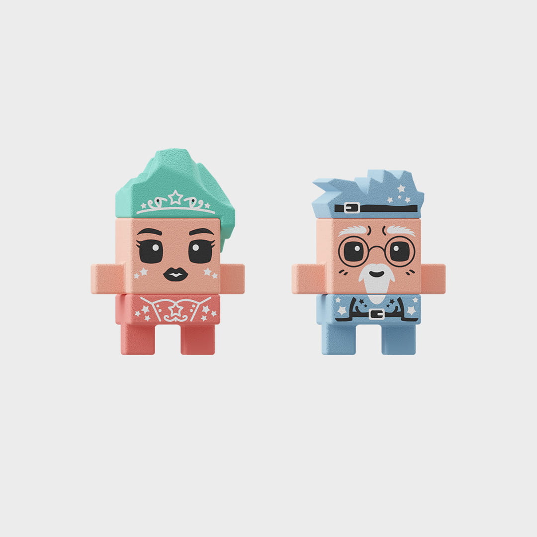 Torre Mágica de Princesas 80pcs - Mini Waffle City