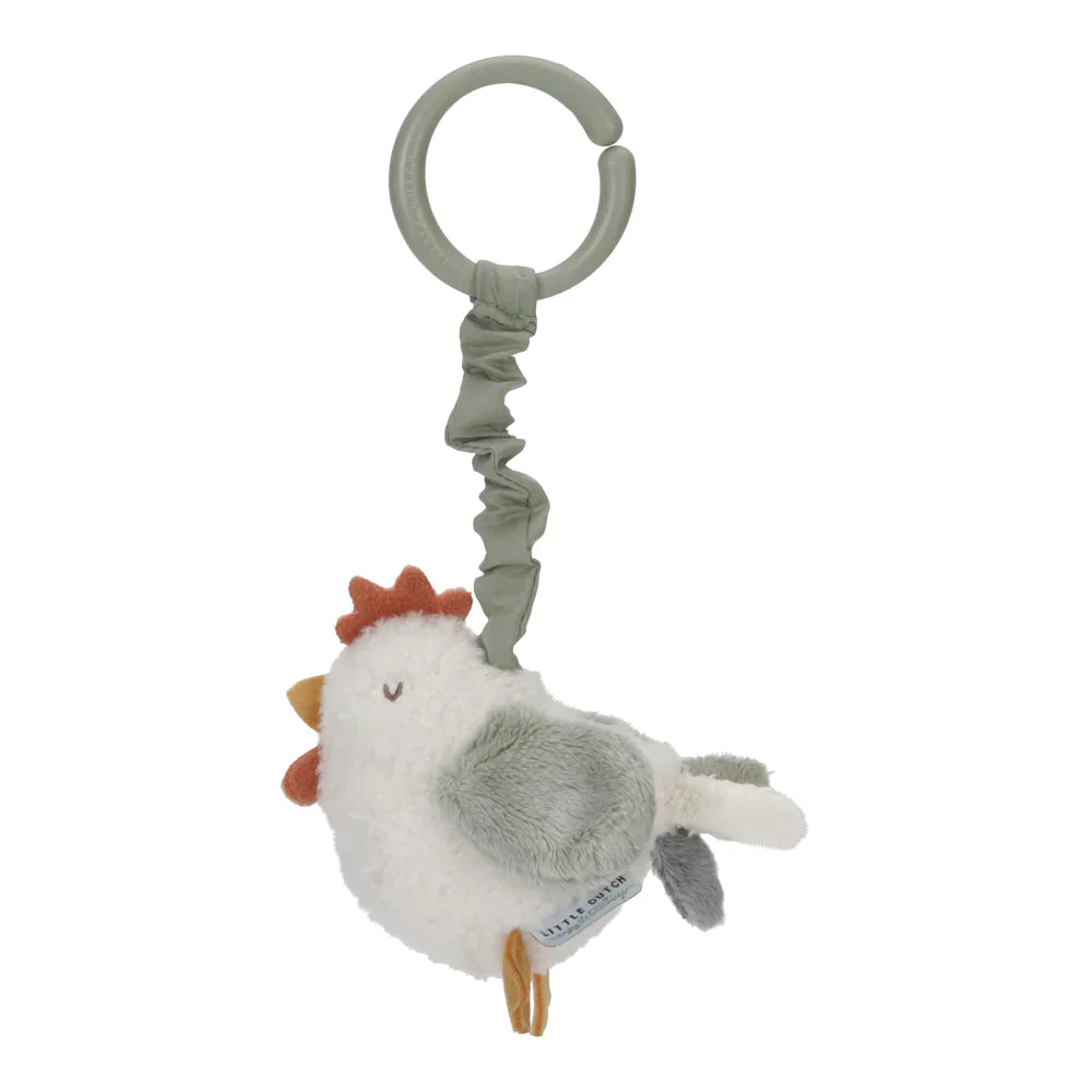Juguete de actividad para tirar y agitar -Little Farm
