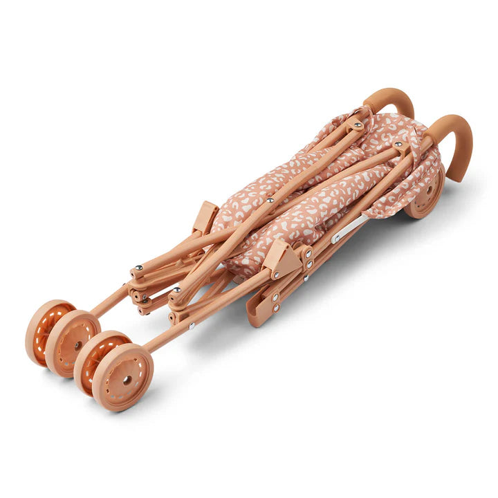 Elsie Doll Stroller - Mini leo / Tuscany rose