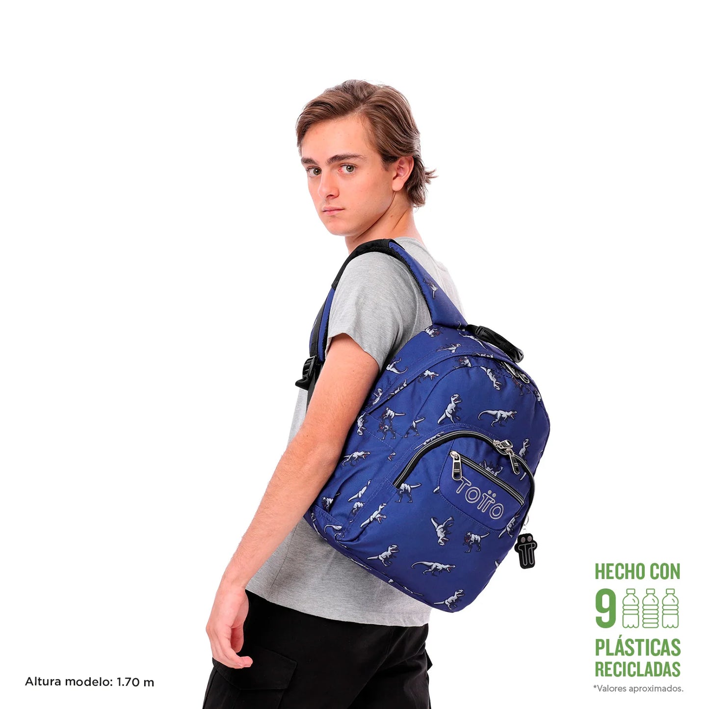 Mochila Escolar - Dinossauro