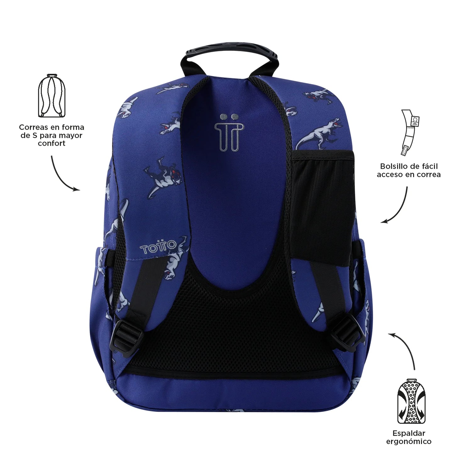 Mochila Escolar - Dinossauro