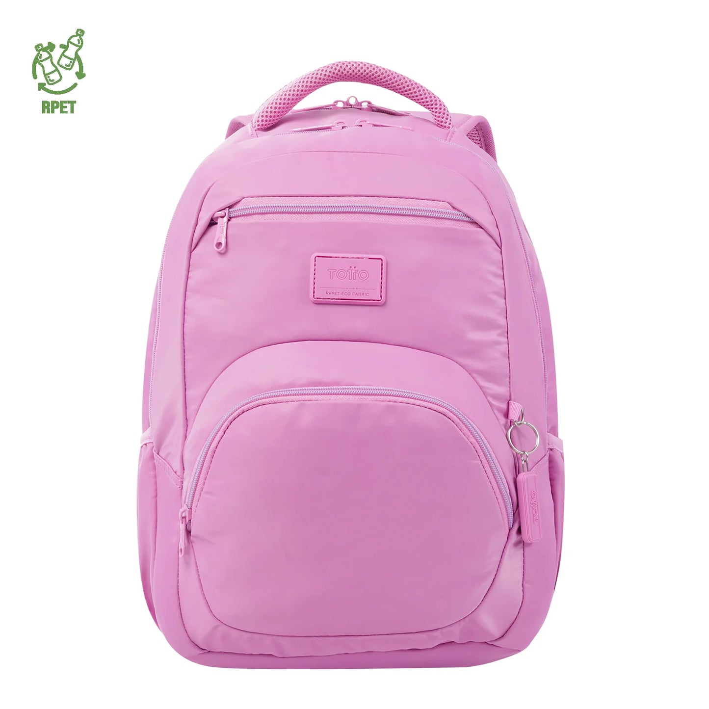 Mochila Escolar p/Portátil - Rosa