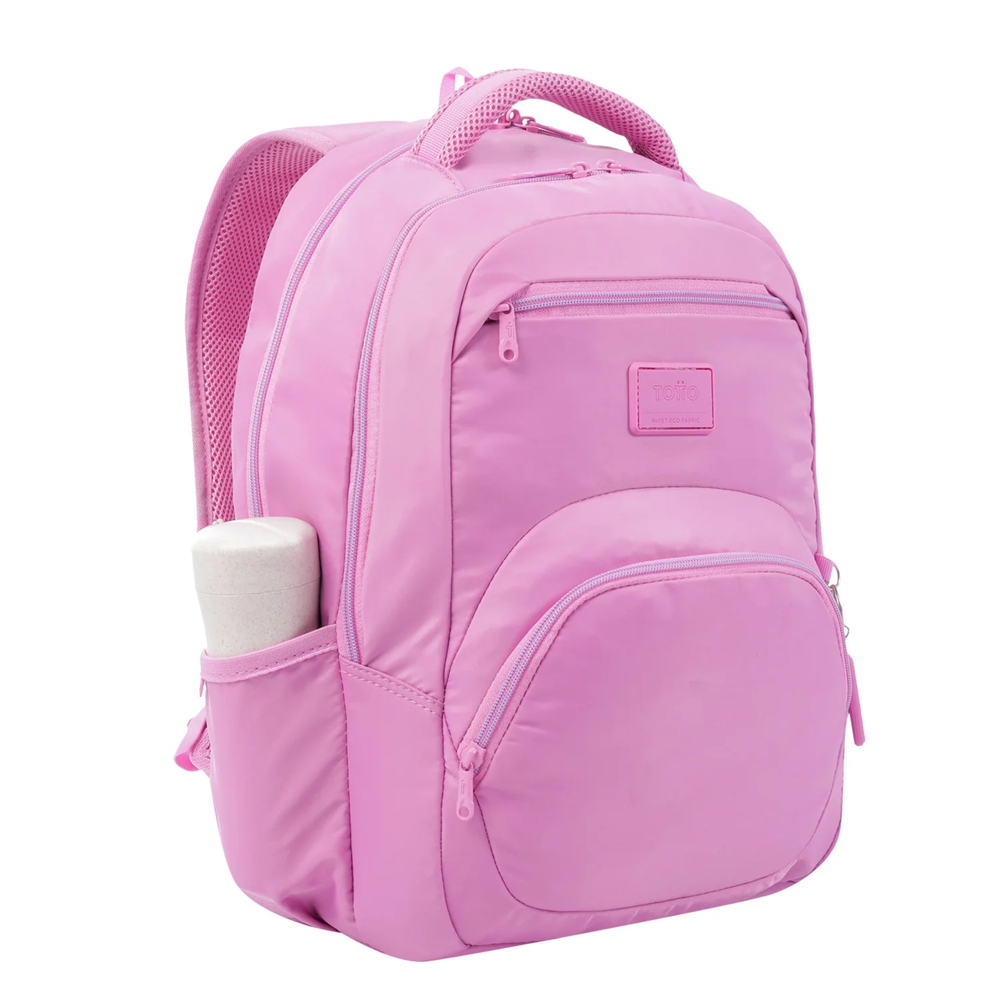 Mochila Escolar p/Portátil - Rosa