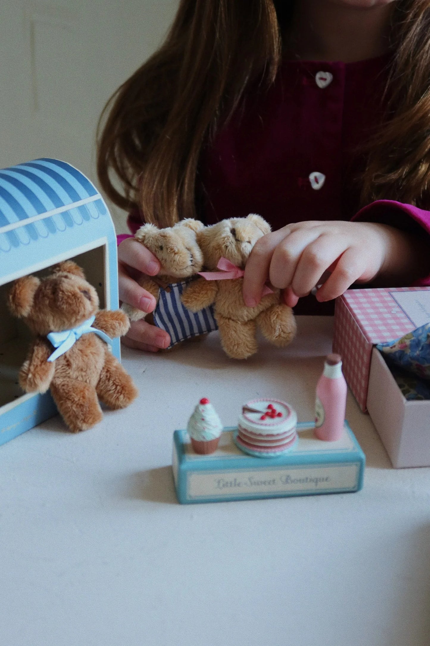 Elise Mini Urso - Bege
