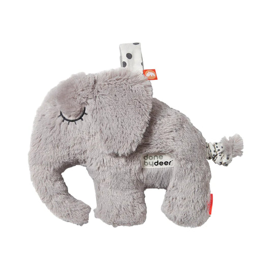 Brinquedo musical - Elefante - Cinza