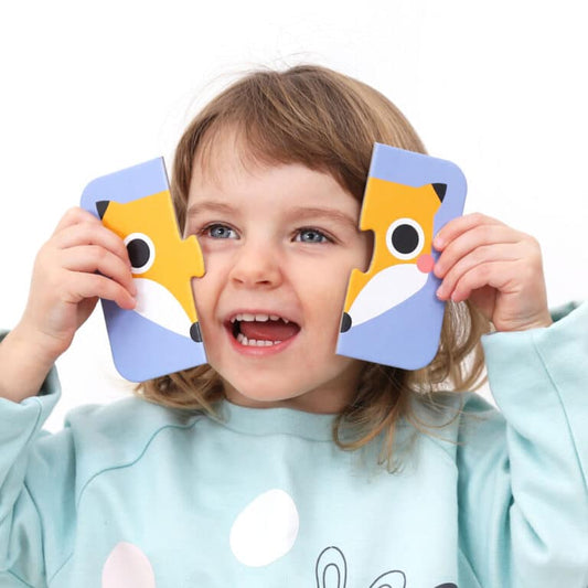 On The Go Puzzle Halves Faces