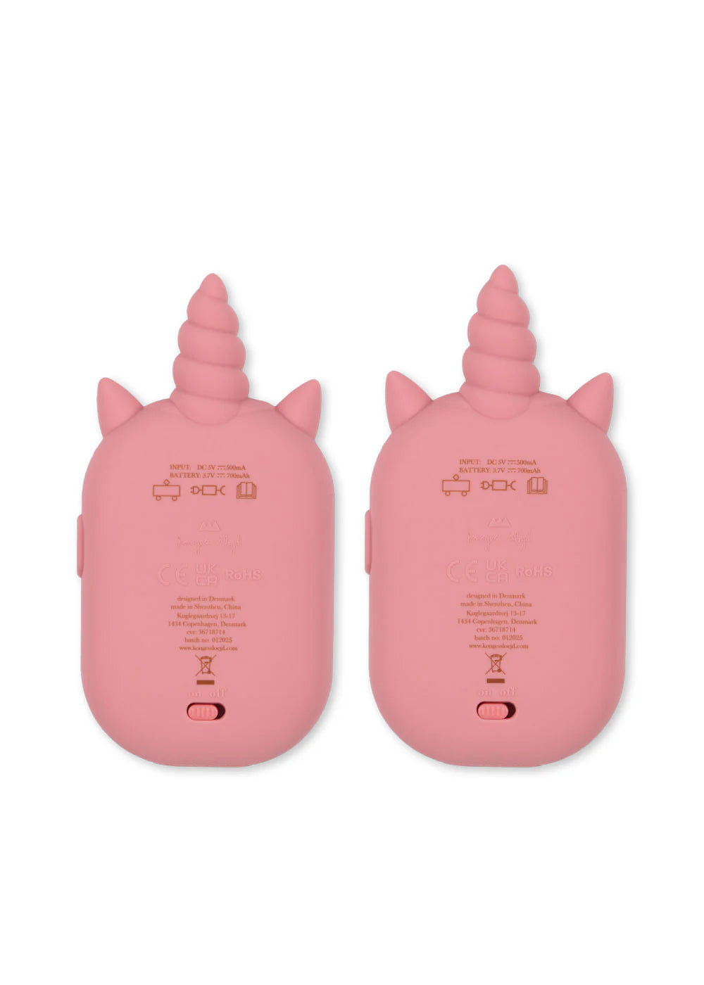 Walkie Talkies - Unicórnio com Glitter