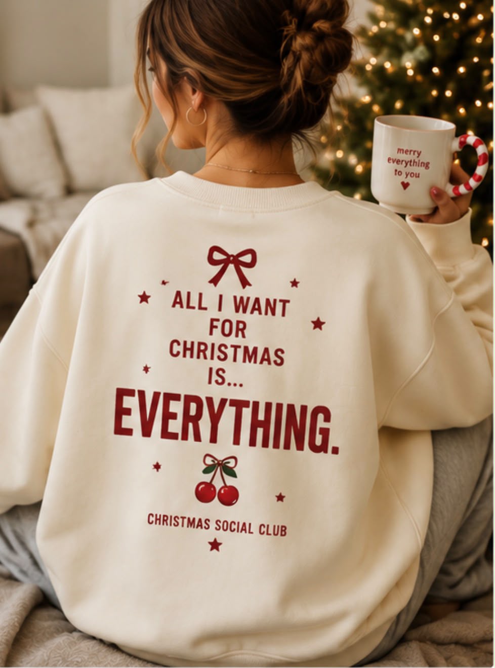 Sweatshirt Christmas Social Club