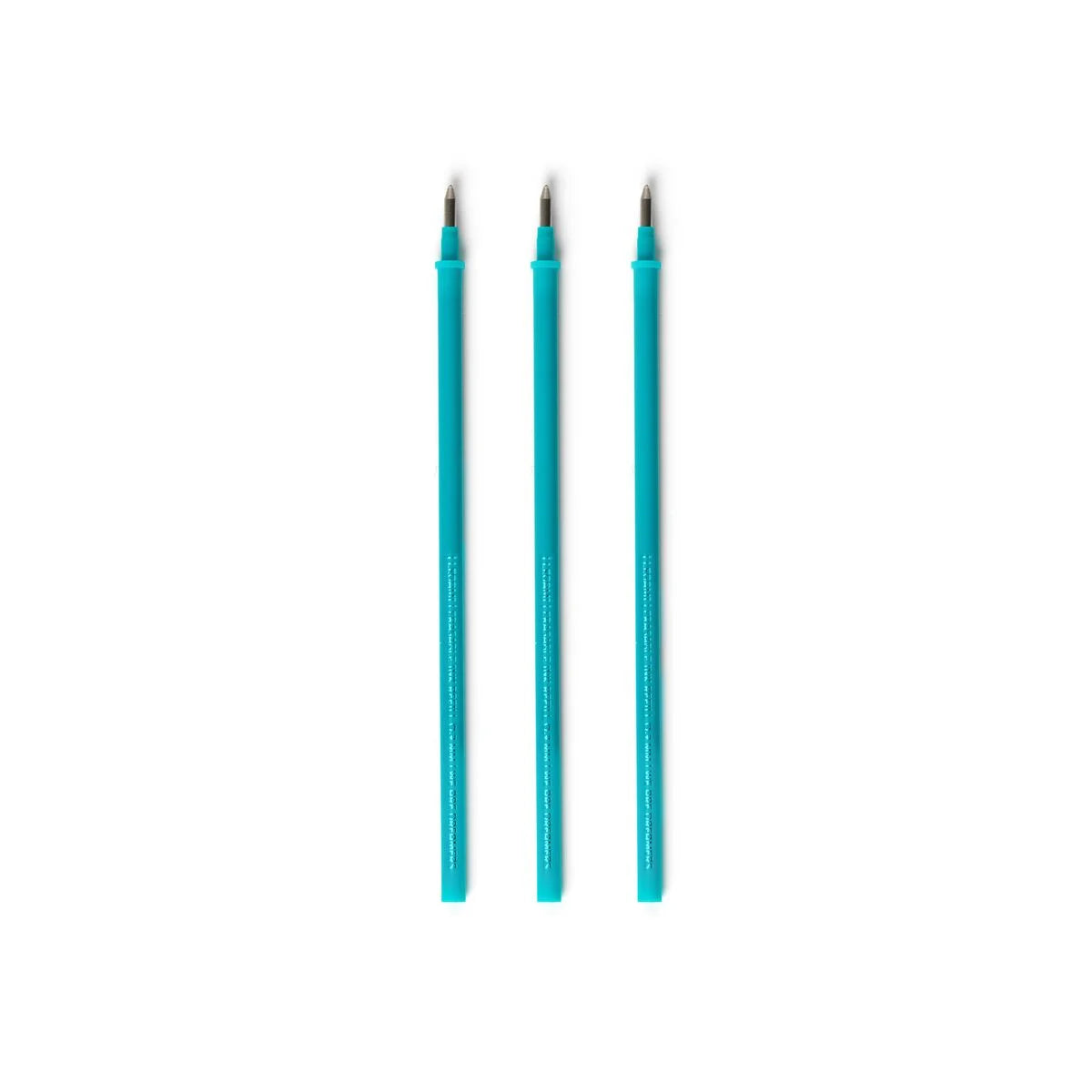 Conjunto de 3 Recargas para Canetas Apagáveis Legami - Tinta Turquesa