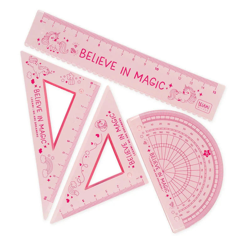 Conjunto de Geometria You Rule! - Unicornio