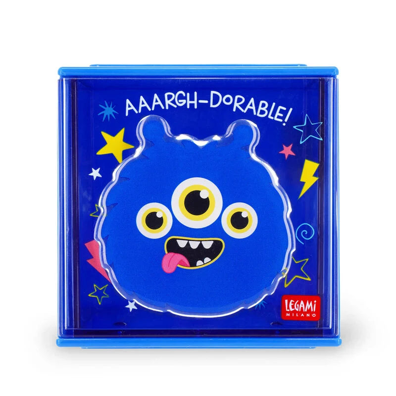 Caixa de arrumação de mesa empilhável - Monstro