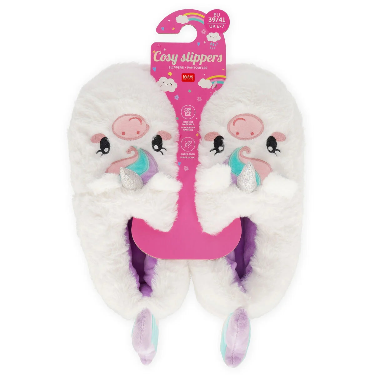 Pantufas Aconchegantes - Unicórnio