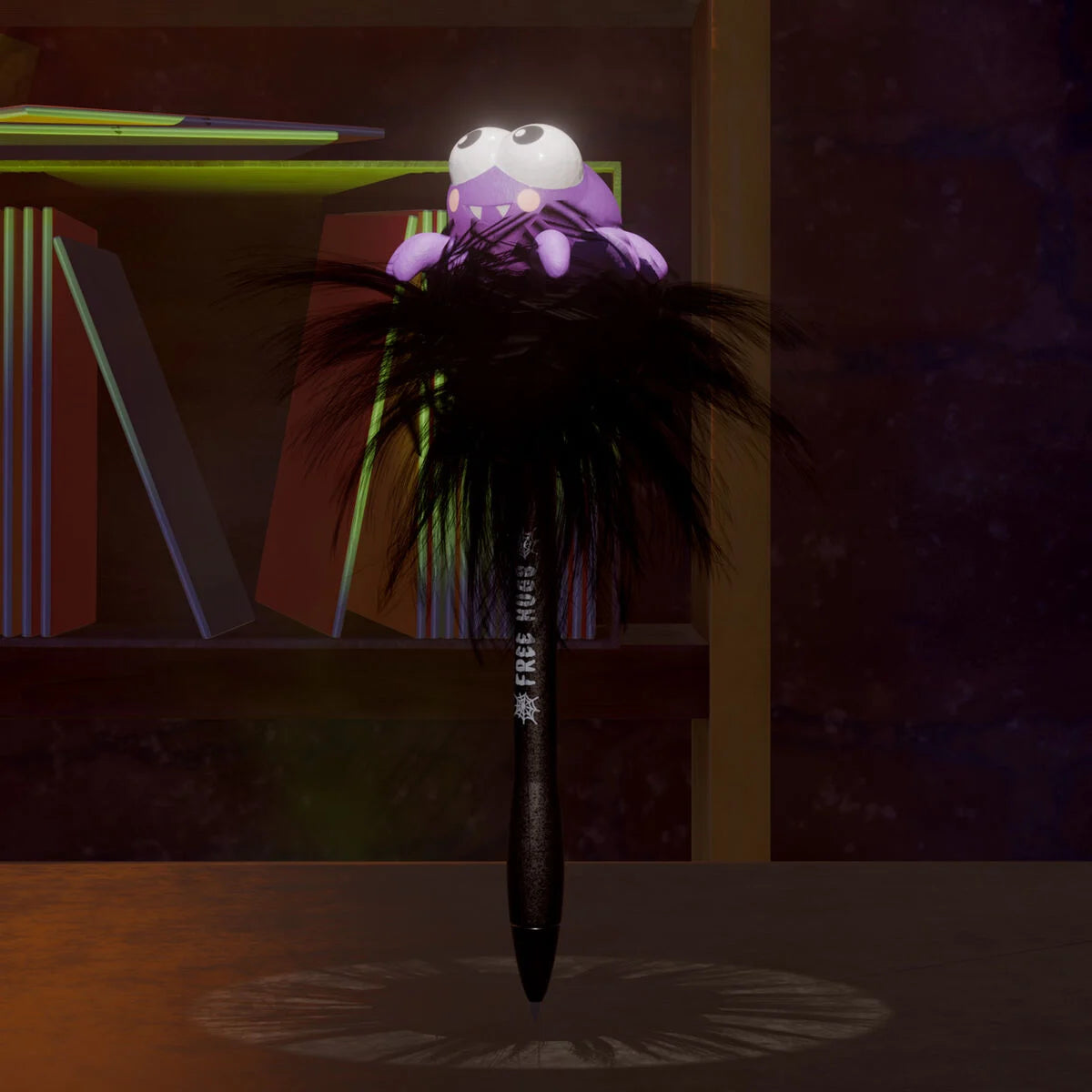 Caneta esferográfica iluminada - Escrever é mágico