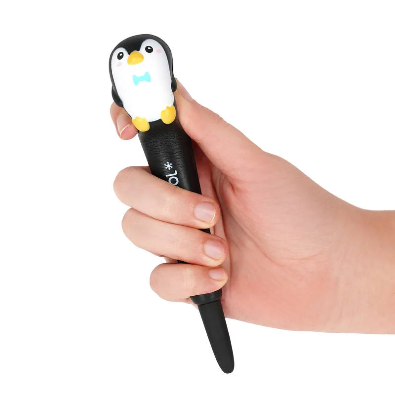 Caneta de gel macia - Pinguim