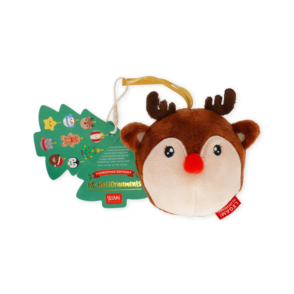 Decoração de Natal Legami Peluche - Reindeer