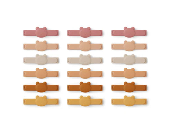 Clip de Saco Gonzo - Urso Rose Multi Mix - 1unid