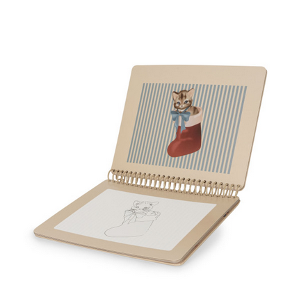 Livro de água mágica - christmas red
