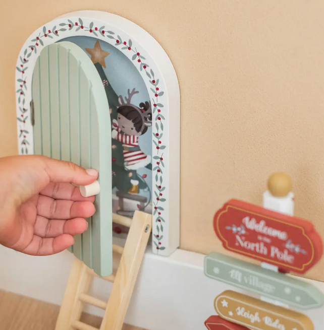 conjunto de porta de natal
