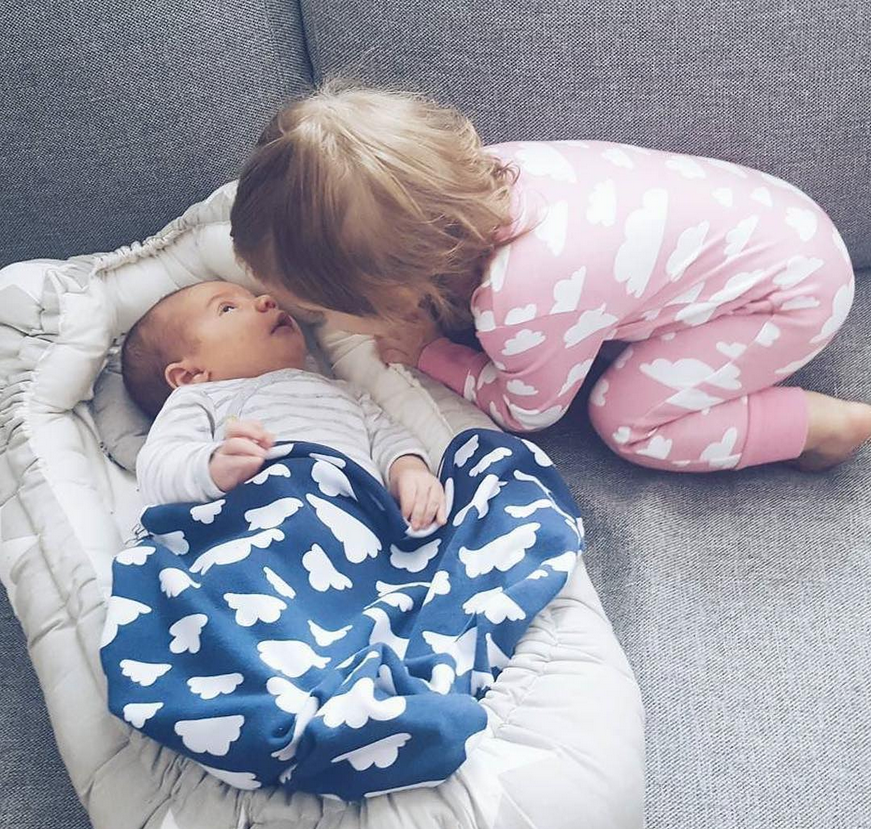 Pijama body Rosa Nuvem 9m-1a