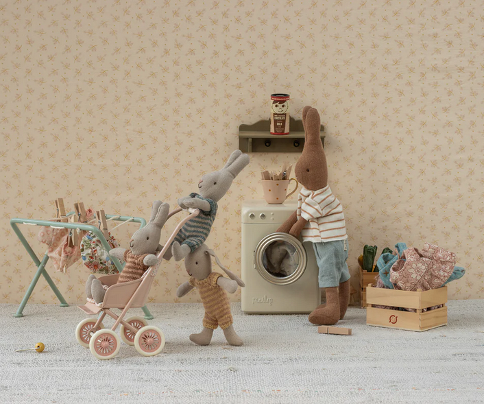 Carrinho de passeio, Micro - Rosa pastel