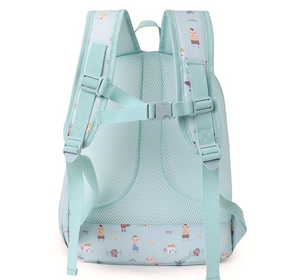 Mochila Média + Porta-chaves Personalizável - Os três porquinhos