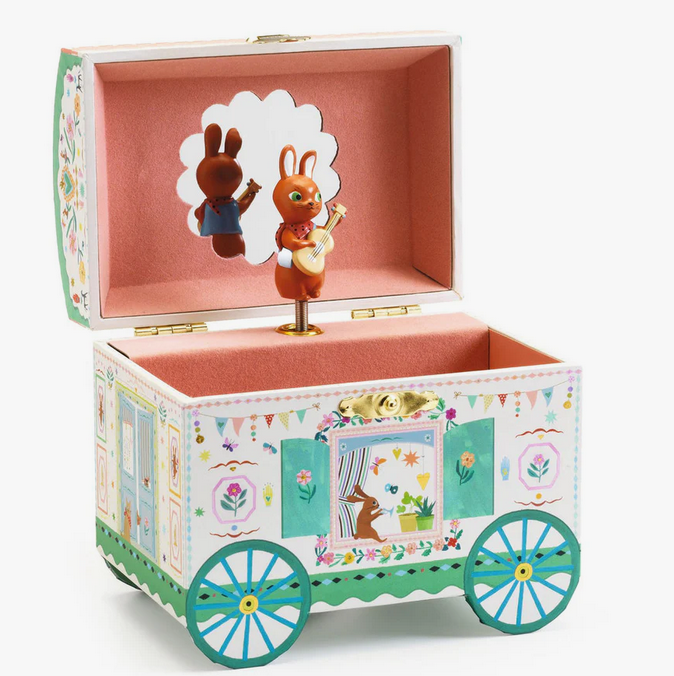 Caixa de Jóias Musical Caravana