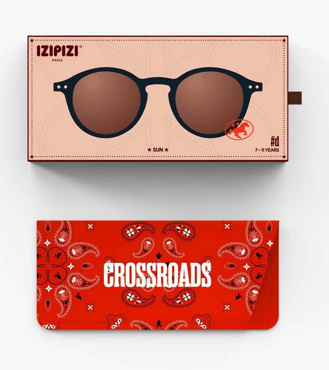 Óculos Izipizi - JUNIOR SUN #d Black Road Y-11Y