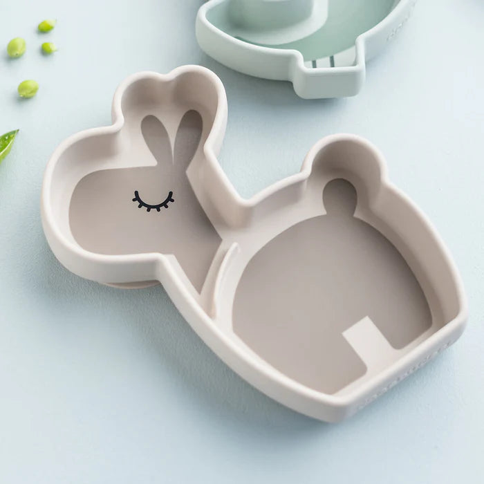 Prato para lanches Stick&Stay em silicone - Lalee - Areia