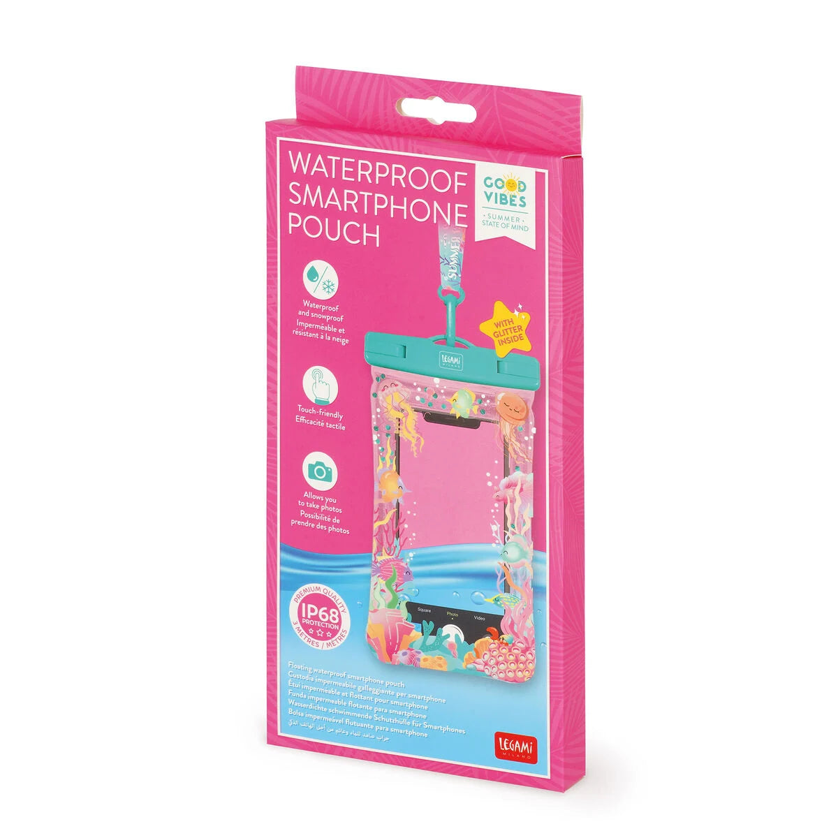 Capa à prova d'água para smartphone " SUMMER IS MAGIC"
