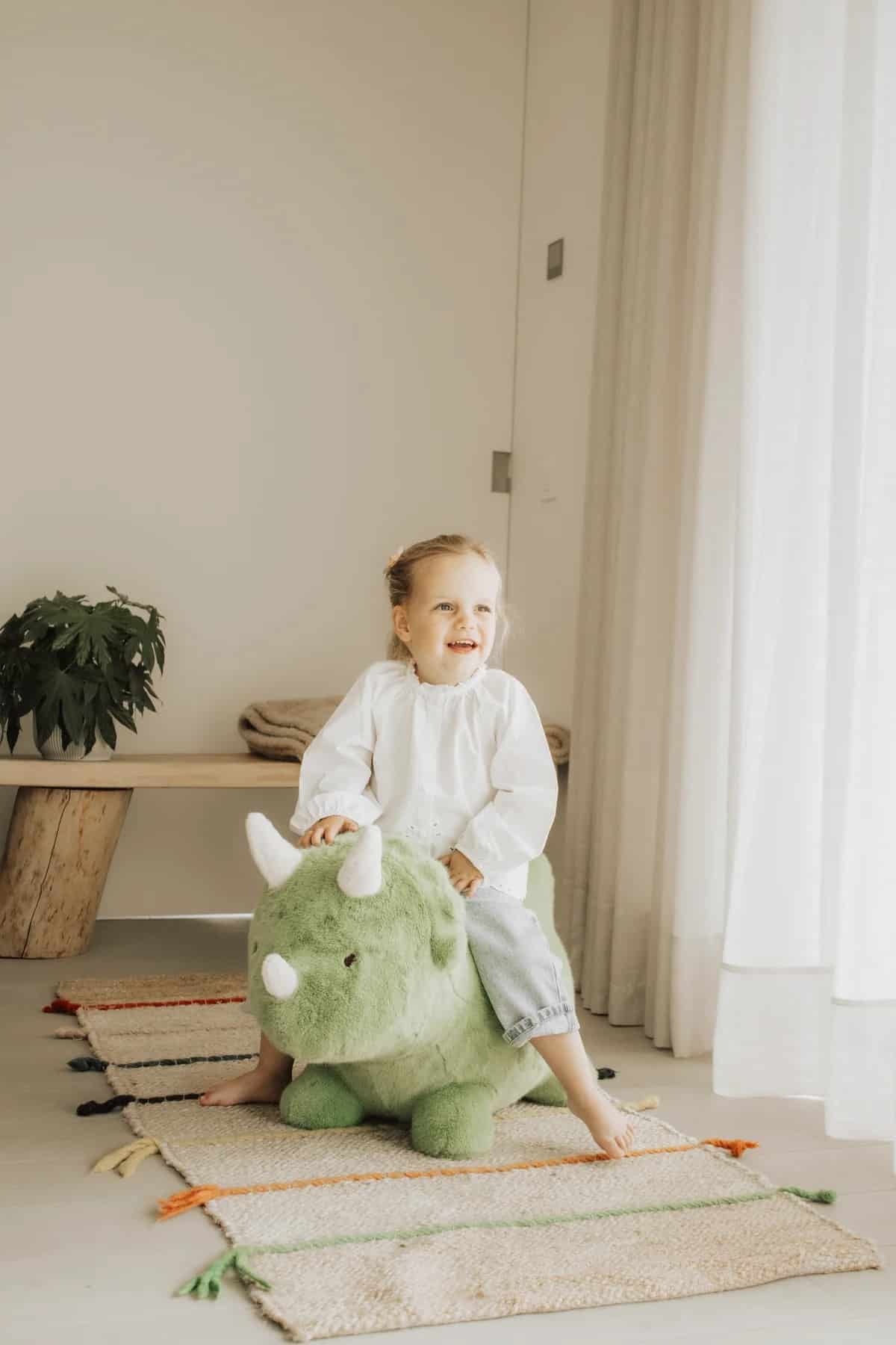 Brinquedo de saltar Wild and Soft – Dinossauro