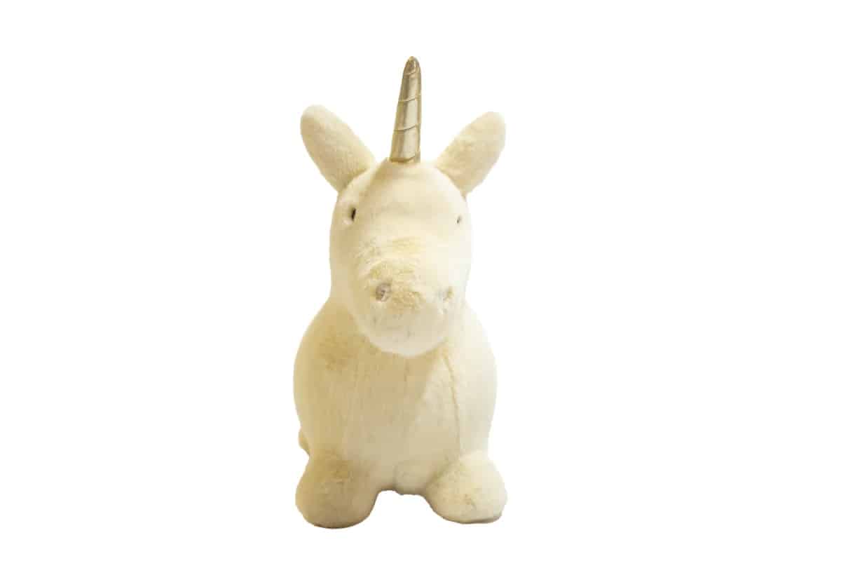 Brinquedo de saltar Wild and Soft – Unicórnio