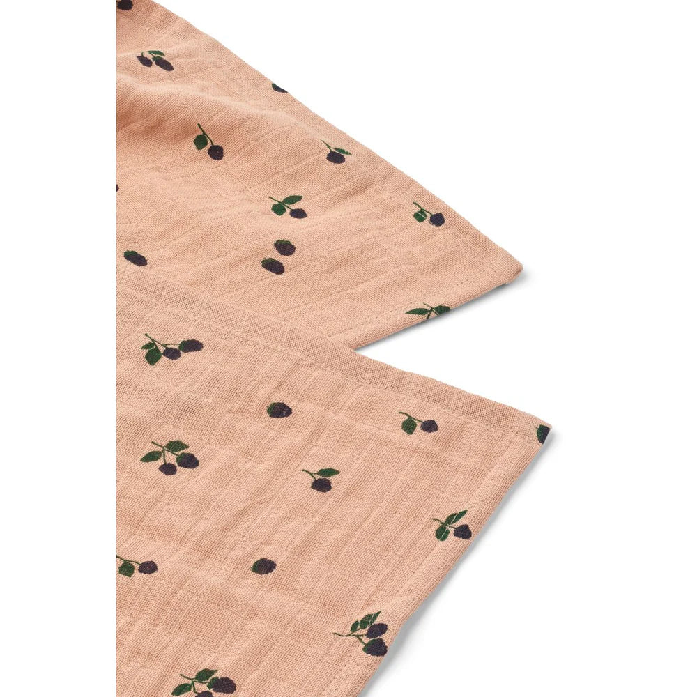 Swaddle 65x65cm - Mini Berry / Pale tuscany