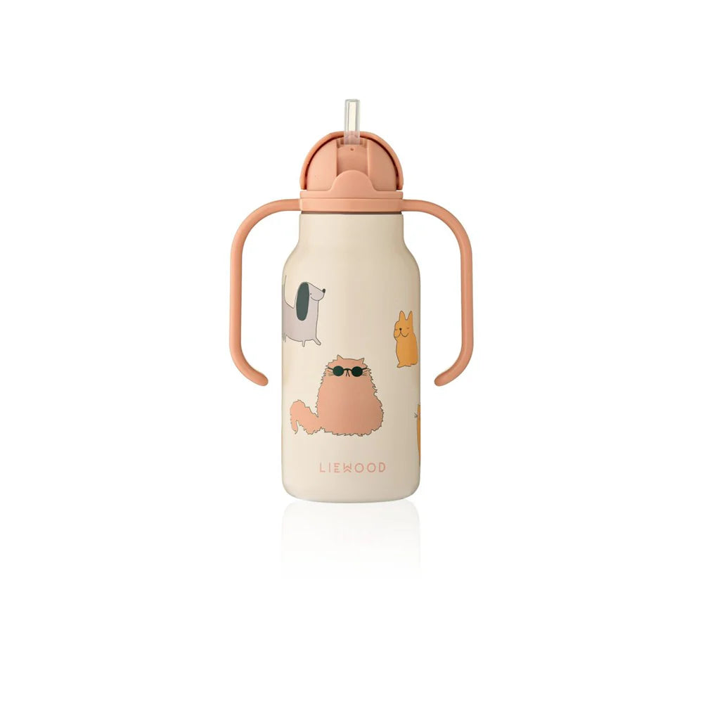 Garrafa termica 250ml - Cats and Dogs / Sandy