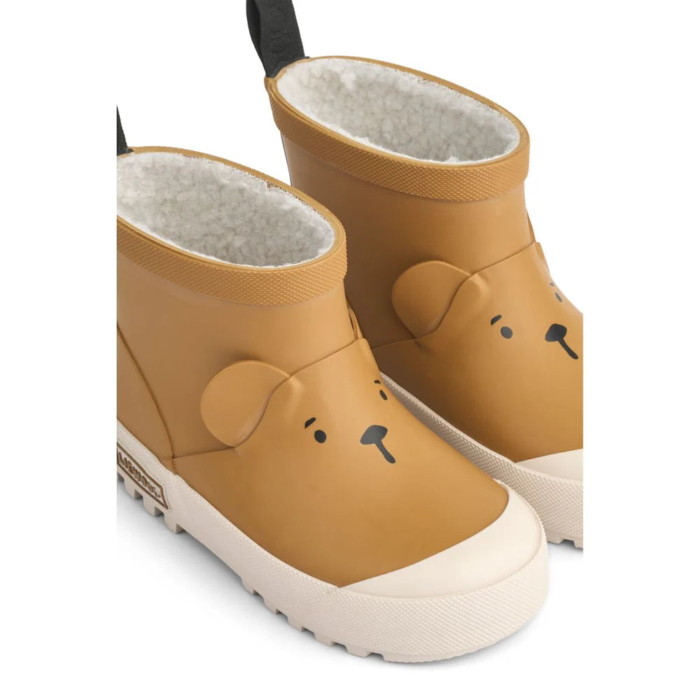 Botas de chuva Térmicas - Urso / Golden caramel