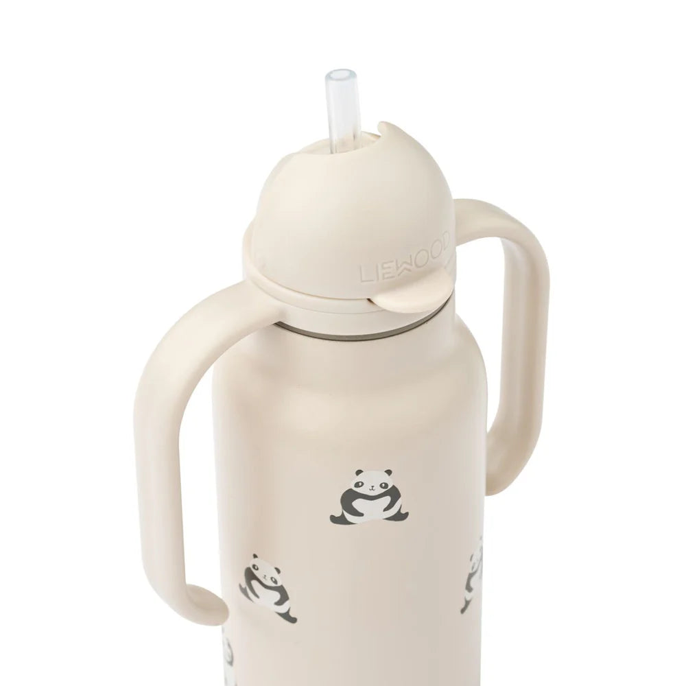 Garrafa Termica 250ml - Mini panda / Sandy