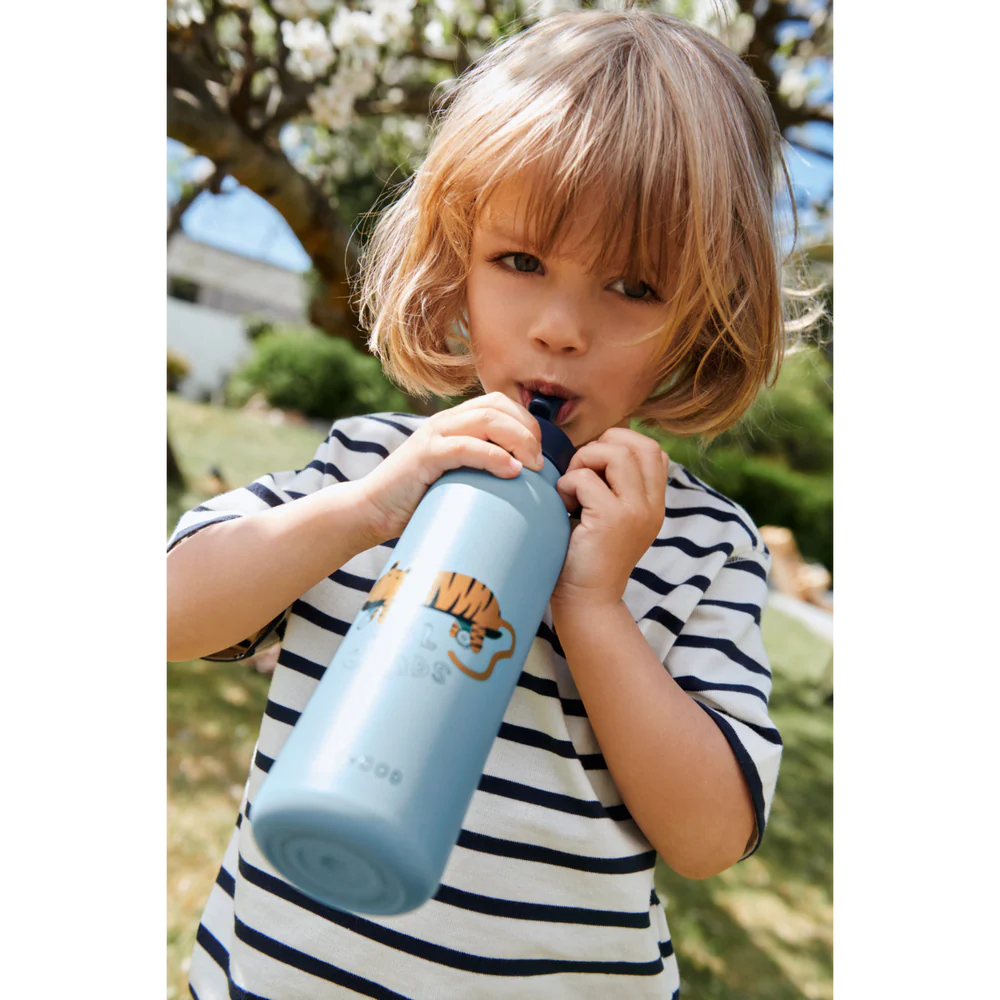 Garrafa Termica 500ml - Tiger / Beach blue