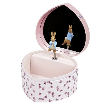 Caixa de Música Coração -  Peter Rabbit