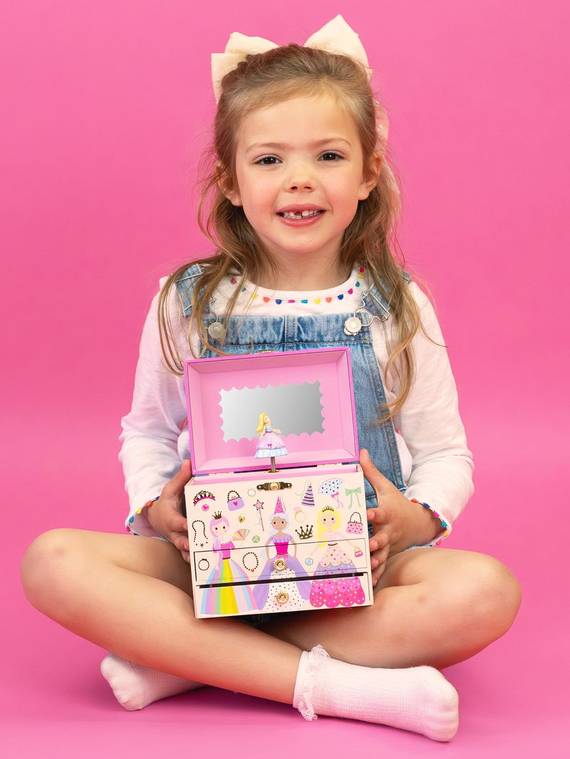 Caixa de Jóias Musical - Princessas