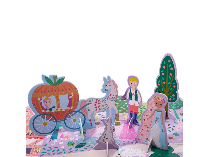 Puzzle Conto de Fadas 60 pçs