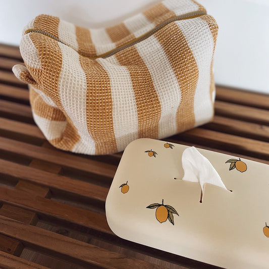 Capa para toalhitas - lemon