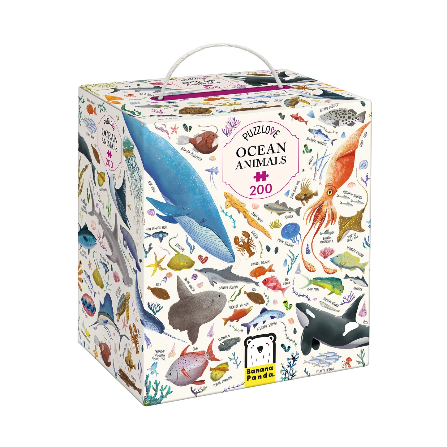 Puzzlove Animais do Oceano