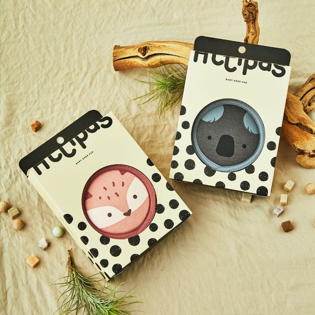 Attipas – 2 rodilleras de zorro rosa