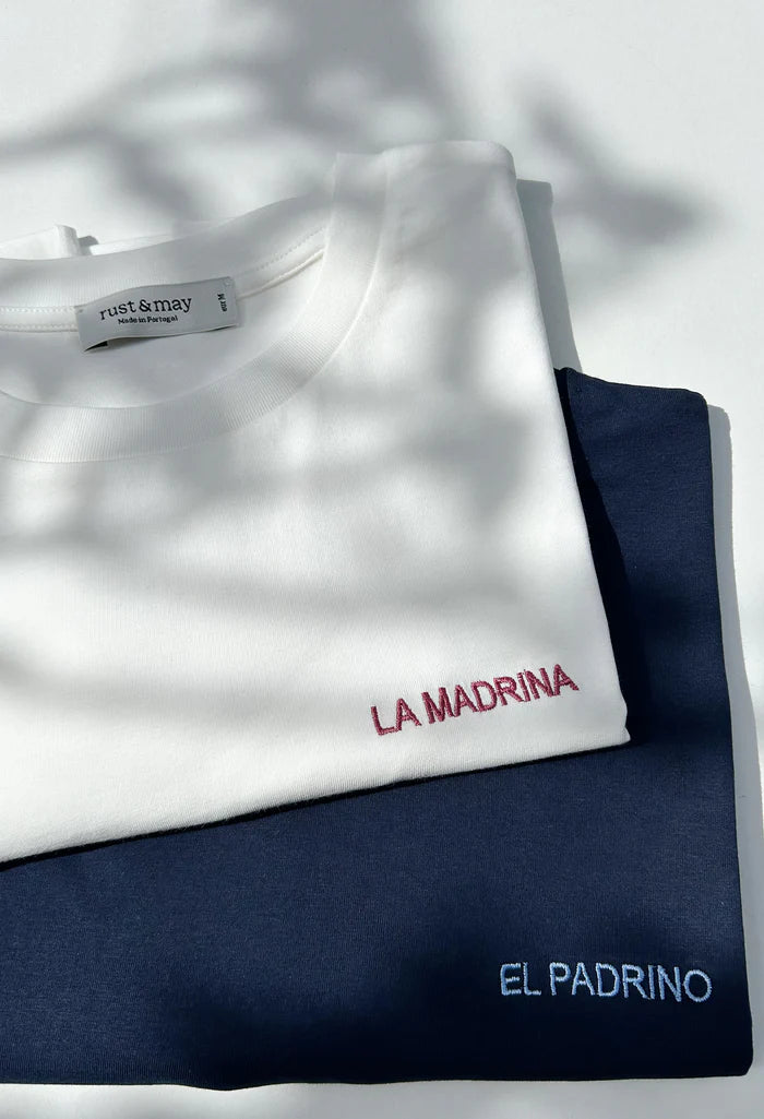 Madrina/Padrino T-shirt (NAO DISPONIVEL EM LOJA SO POR ENCOMENDA)