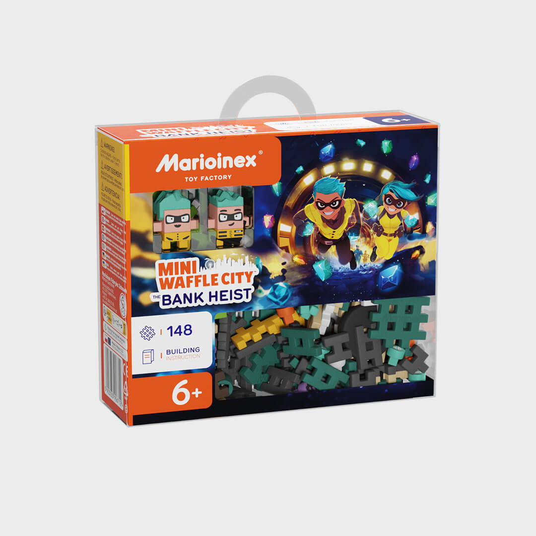 Bank Heist 148pcs - Mini Waffle City