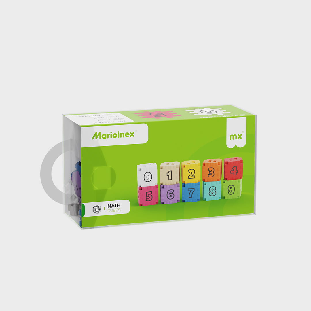 Cubos de Matemática 60pcs - Mini Waffle City