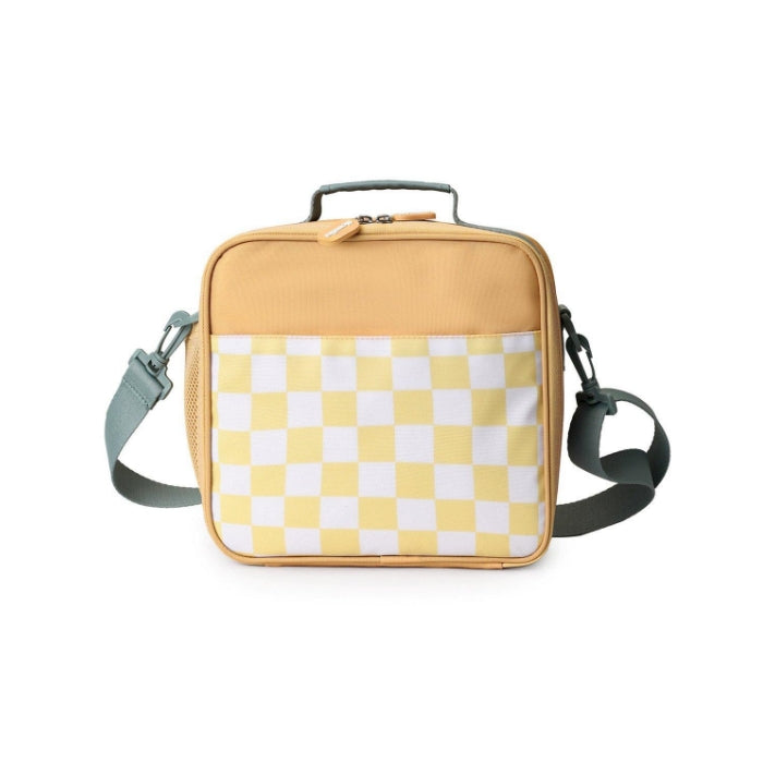 Lancheira Rígida Stripes Yellow Chest