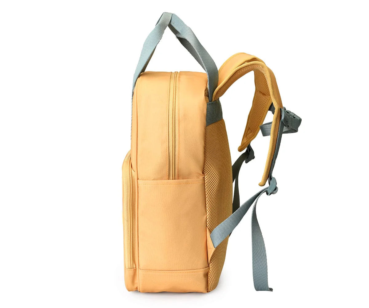 Mochila Escolar Scout Stripes Yellow Chest