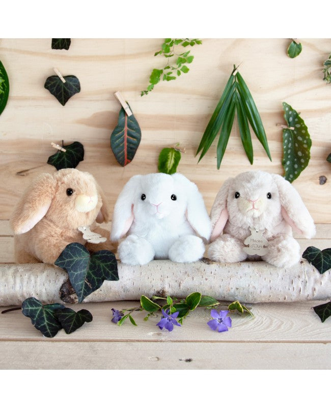 Peluche Conejo - Blanco, Beige o Marrón